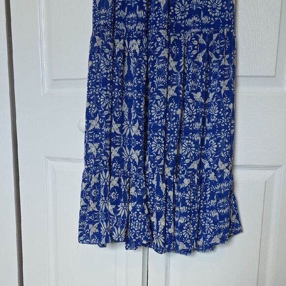 5 For $25 Blue & White Floral Spring Maxi Dress - Picture 2 of 8